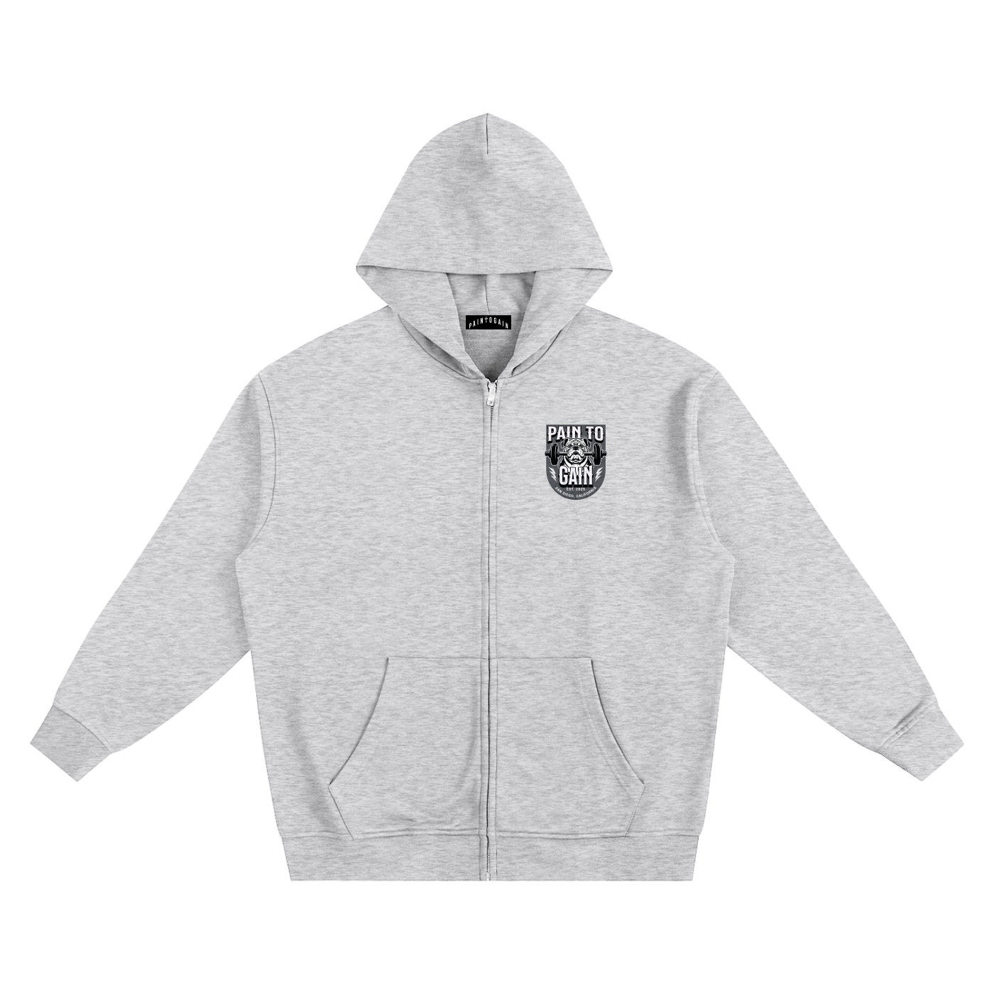 Heavyweight Zip-up Hoodie [PTG Bulldog]