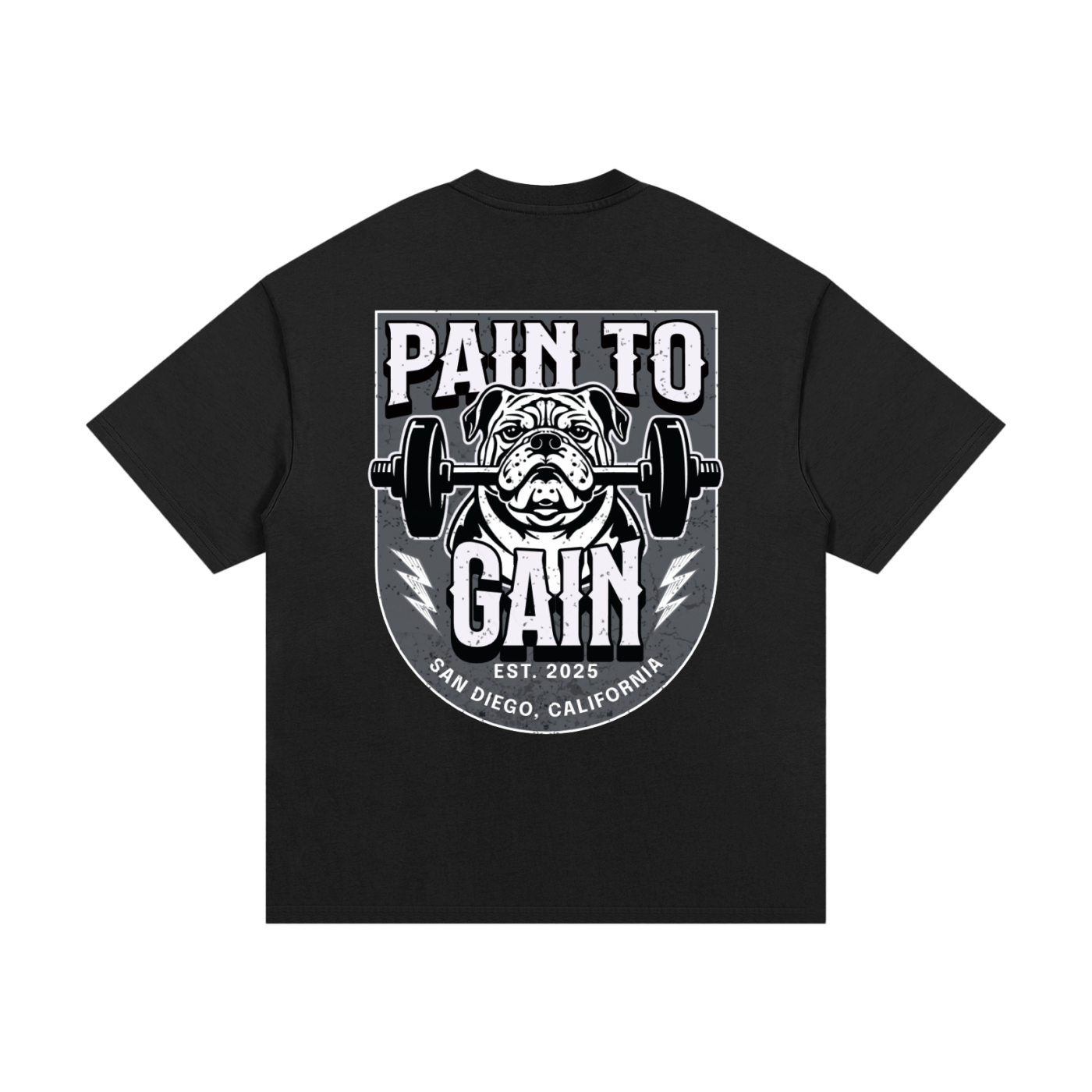 Essential Heavyweight Cotton T-Shirt [PTG Bulldog]