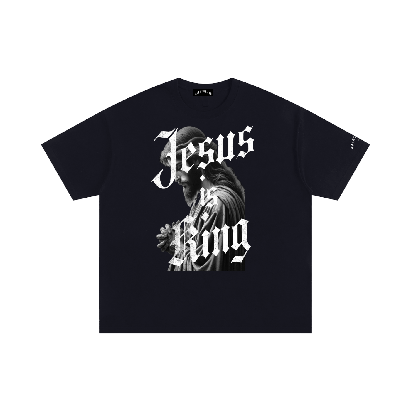 Oversized Cotton T-Shirt [Jesus is King]