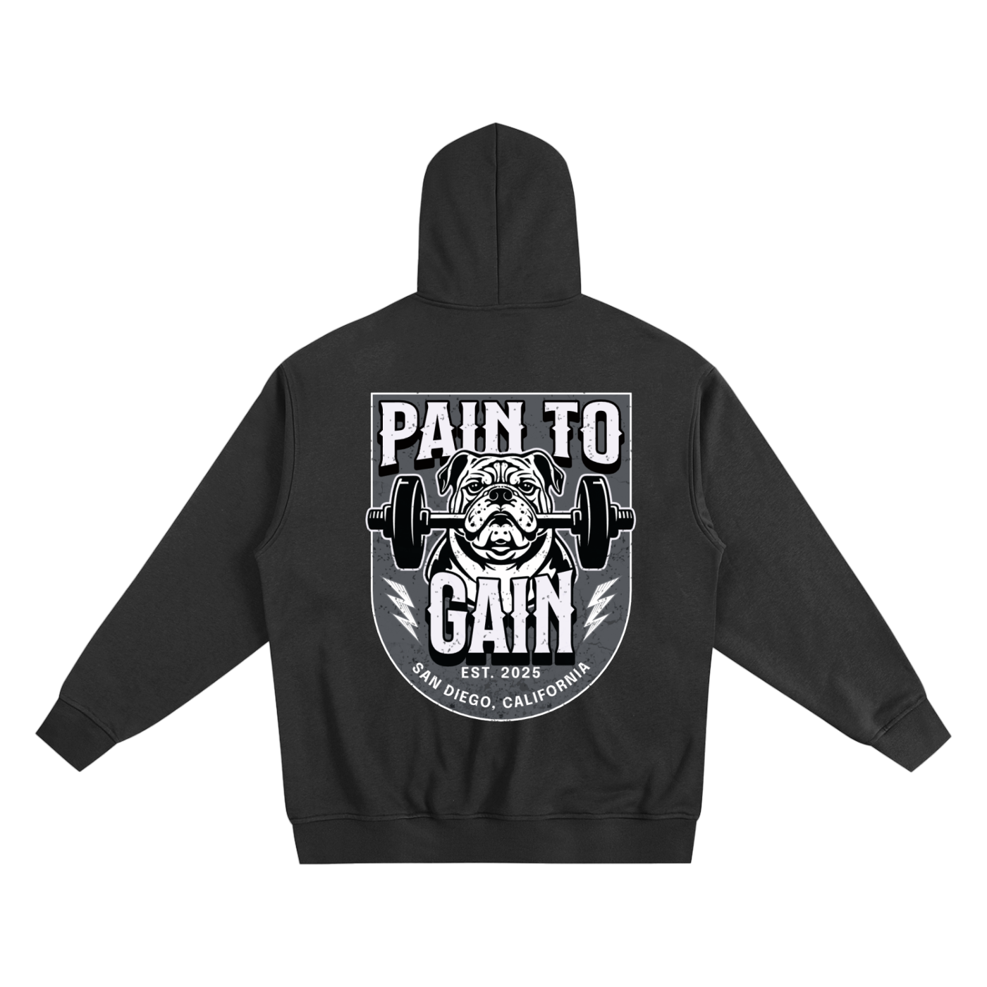 Heavyweight Zip-up Hoodie [PTG Bulldog]