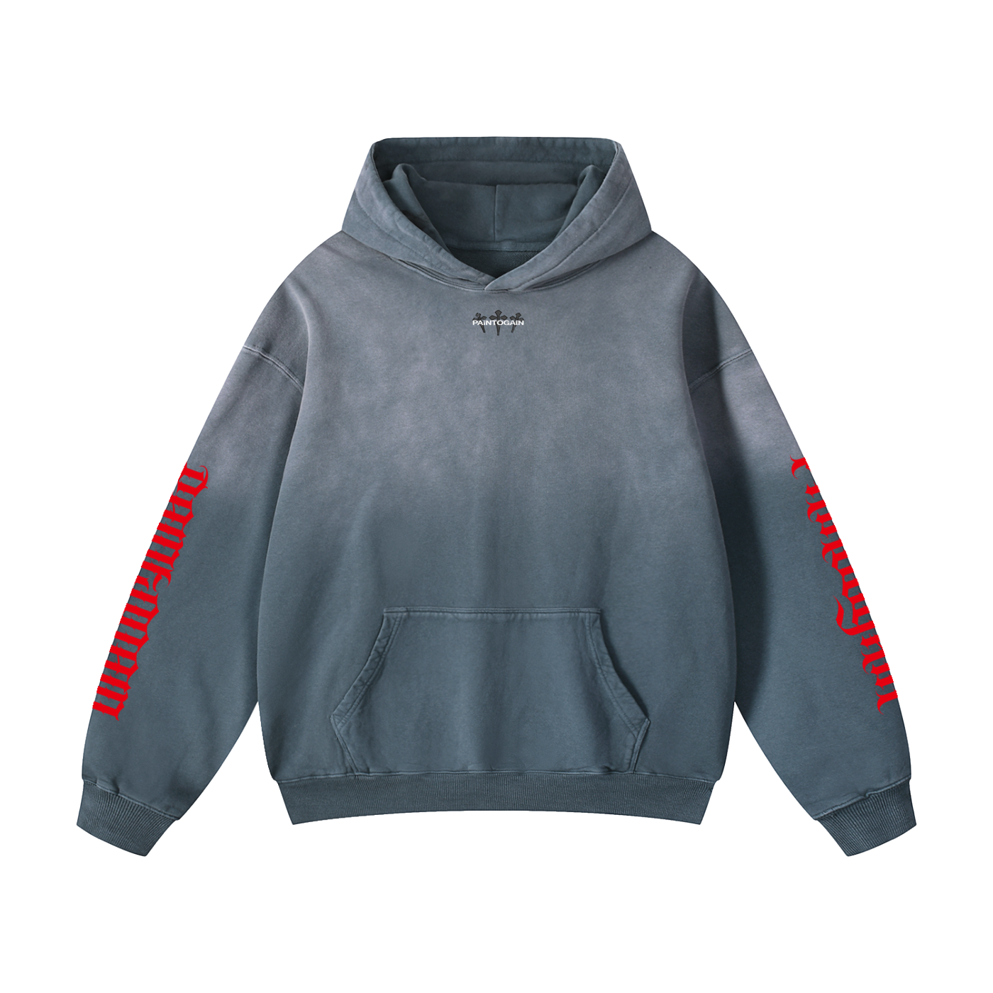 Heavyweight Sunfade Oversized Hoodie [PTG ROMANS 8:18]
