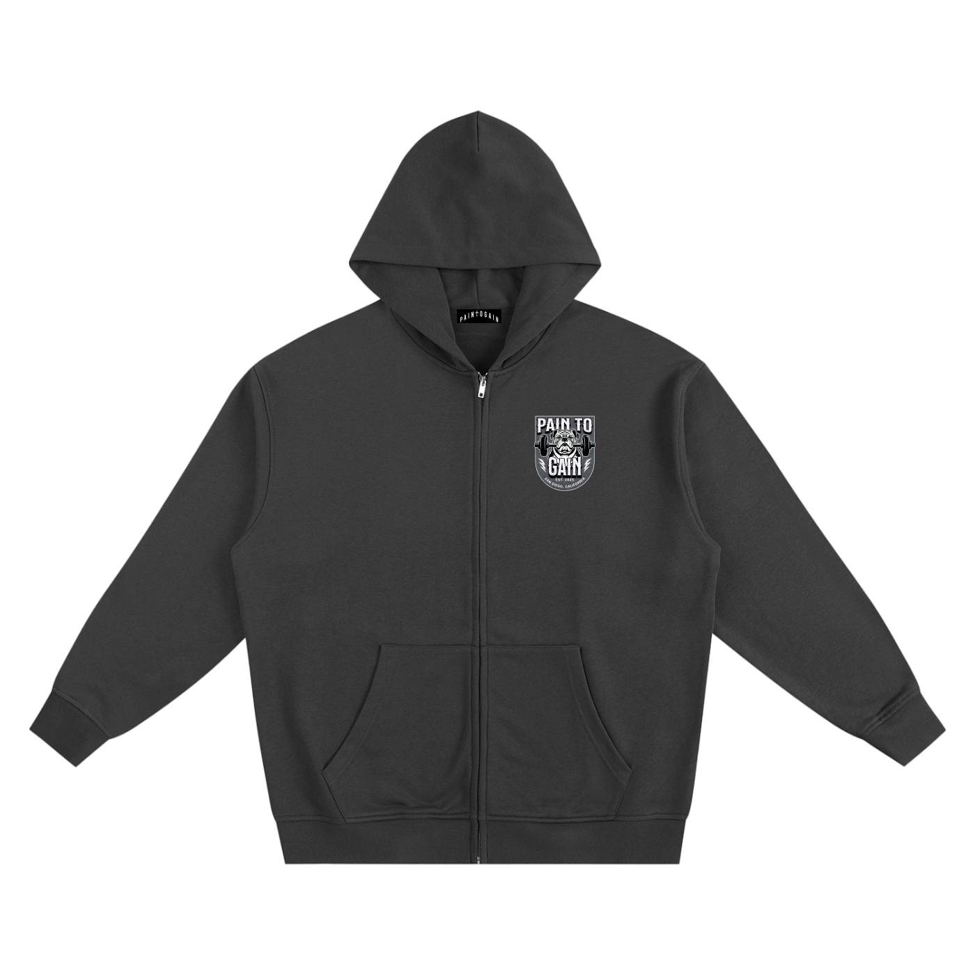 Heavyweight Zip-up Hoodie [PTG Bulldog]