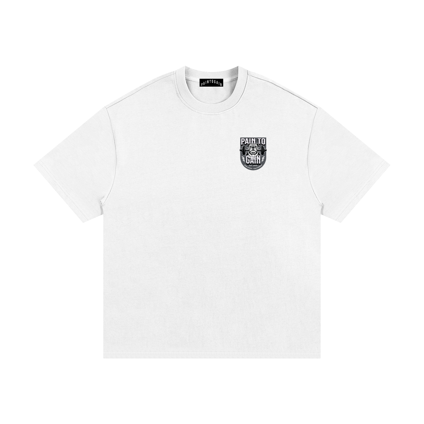 Essential Heavyweight Cotton T-Shirt [PTG Bulldog]