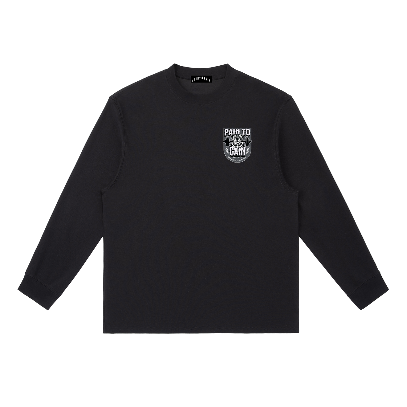 Essential Long Sleeve T-Shirt [PTG Bulldog]