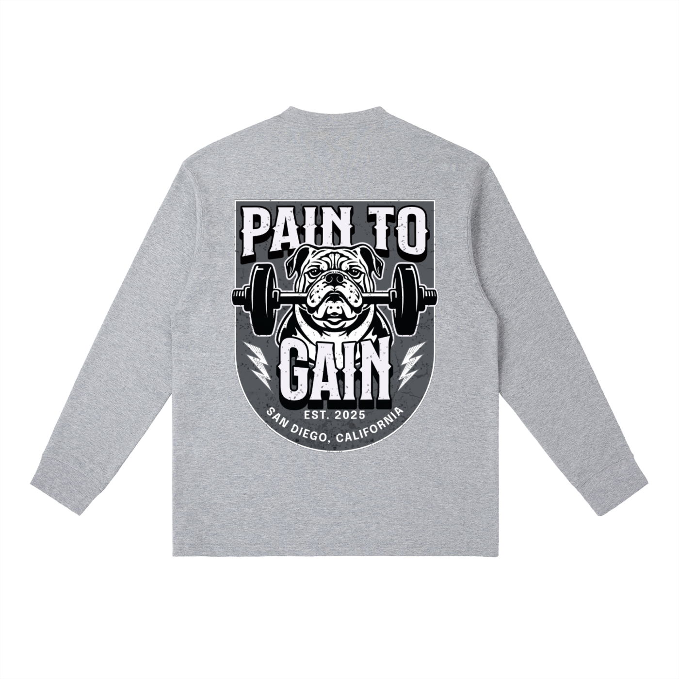 Essential Long Sleeve T-Shirt [PTG Bulldog]