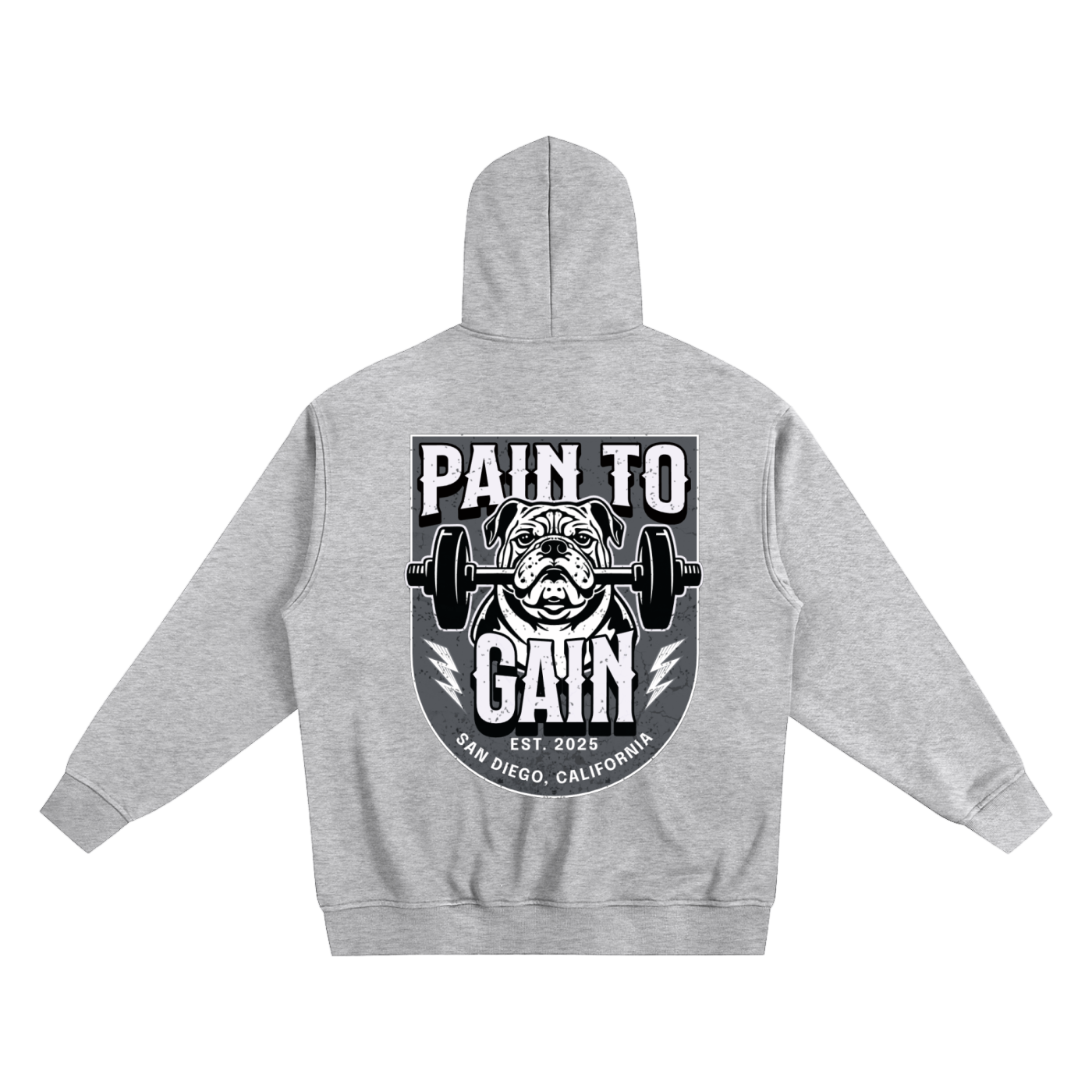 Heavyweight Zip-up Hoodie [PTG Bulldog]