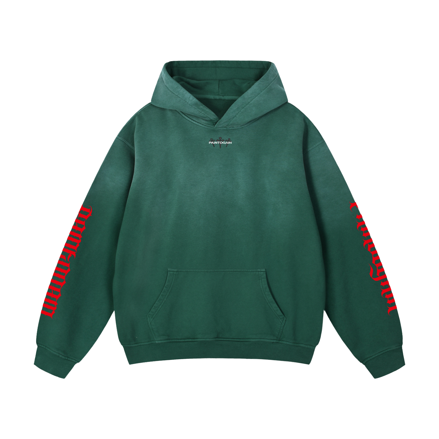 Heavyweight Sunfade Oversized Hoodie [PTG ROMANS 8:18]