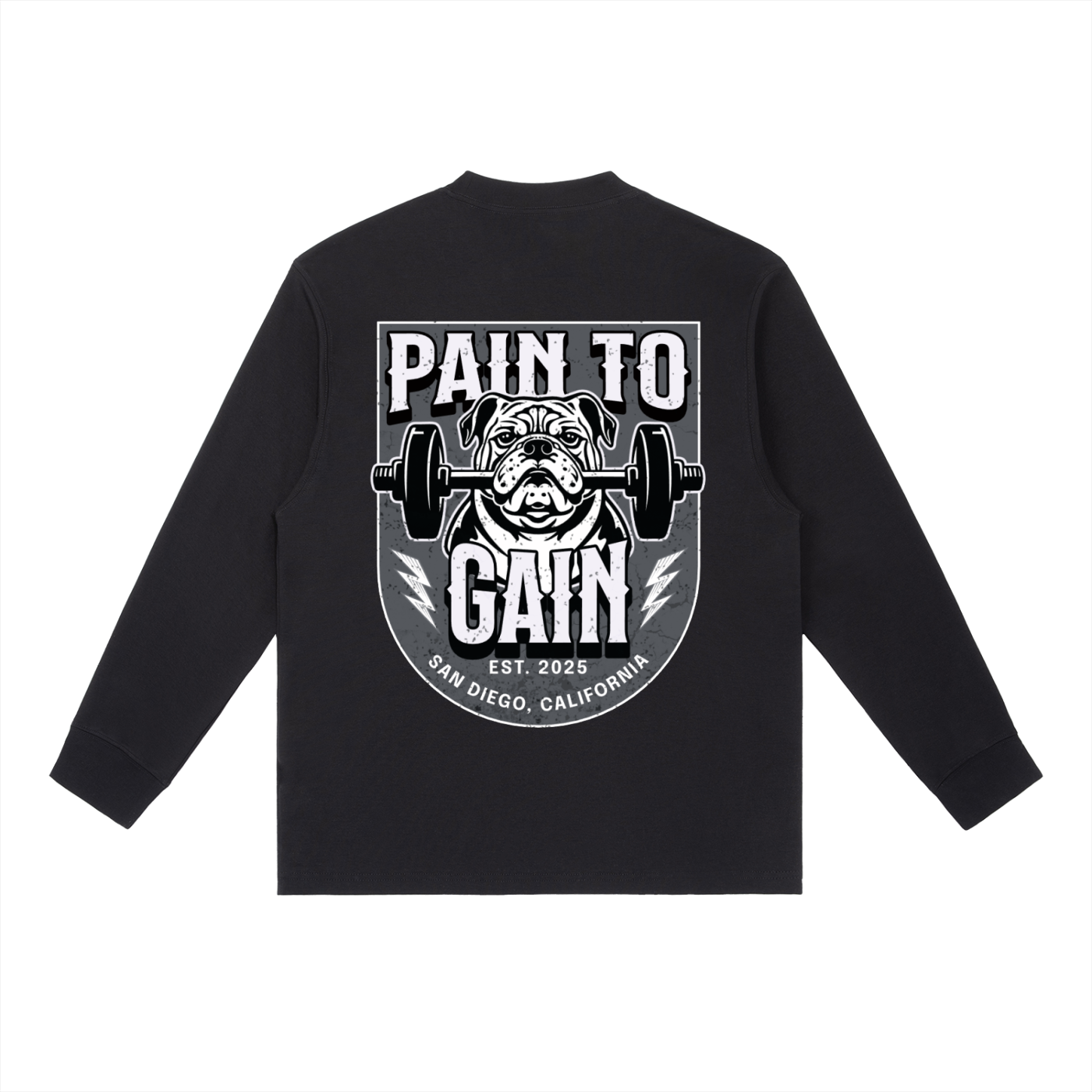 Essential Long Sleeve T-Shirt [PTG Bulldog]