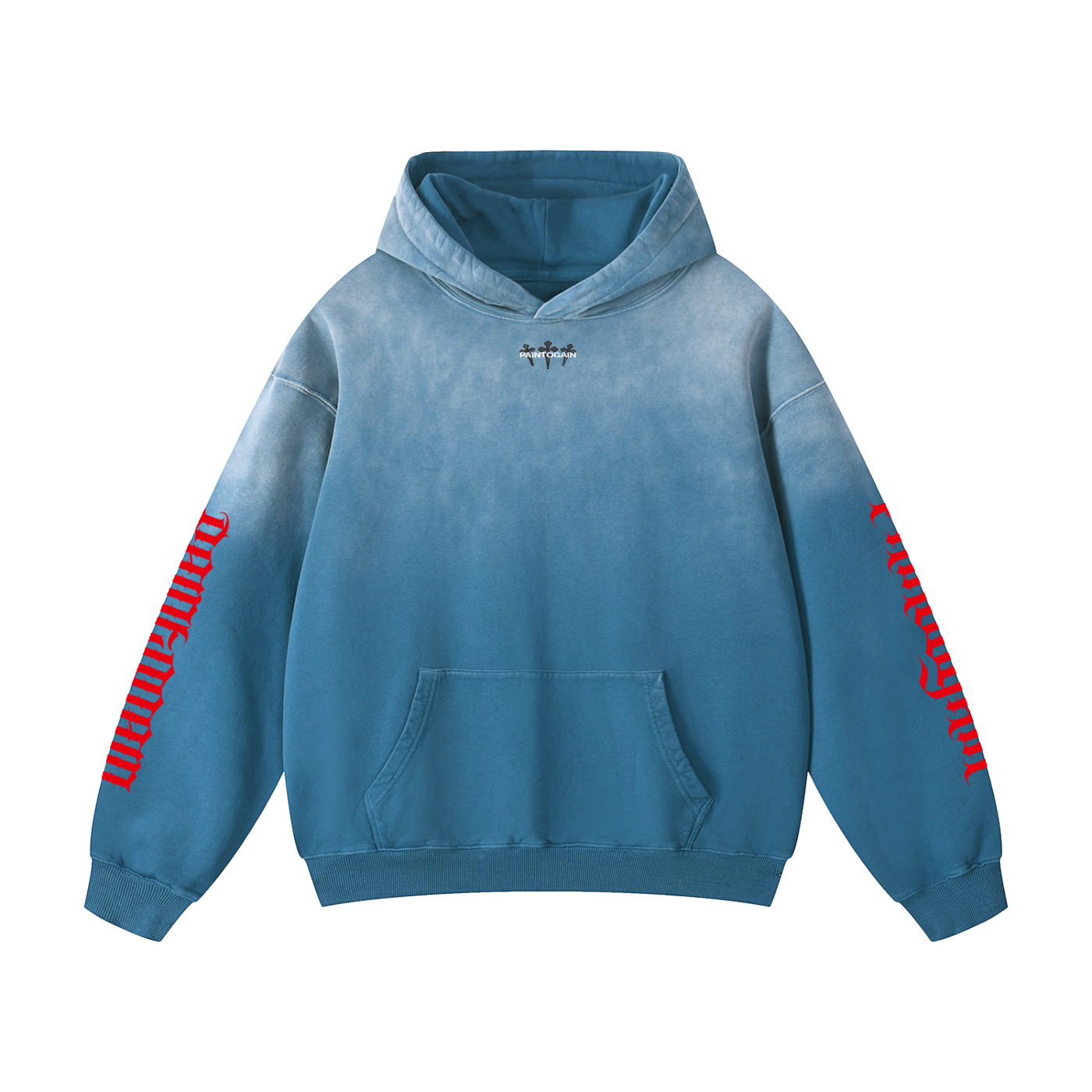 Heavyweight Sunfade Oversized Hoodie [PTG ROMANS 8:18]