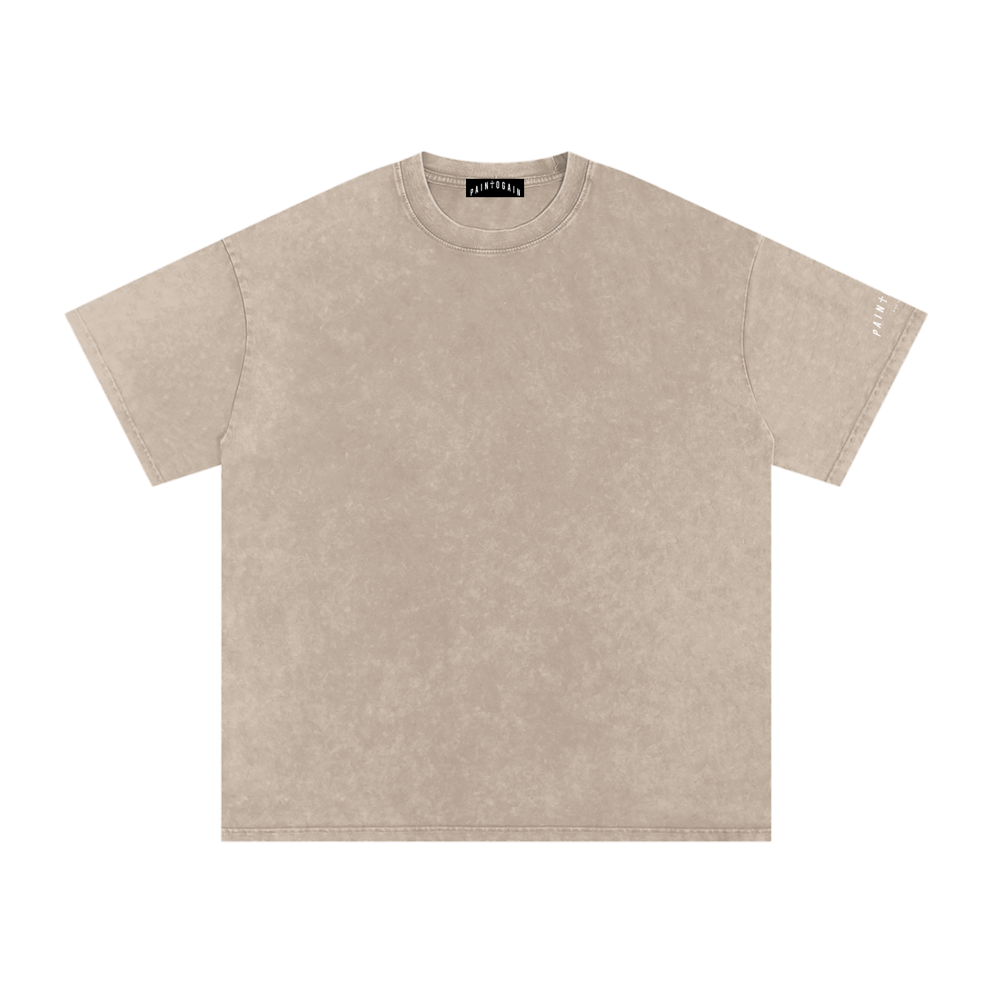 [The GYM Is Calling] Snow Washed Oversized Cotton T-Shirt