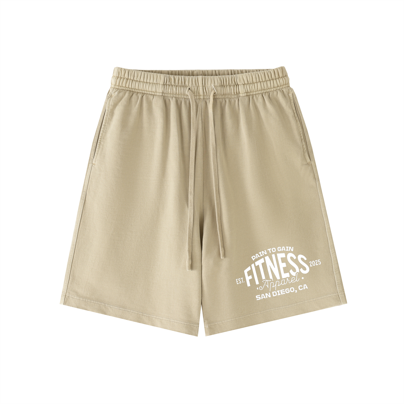 Vintage Wash Cotton Shorts [PTG SD]