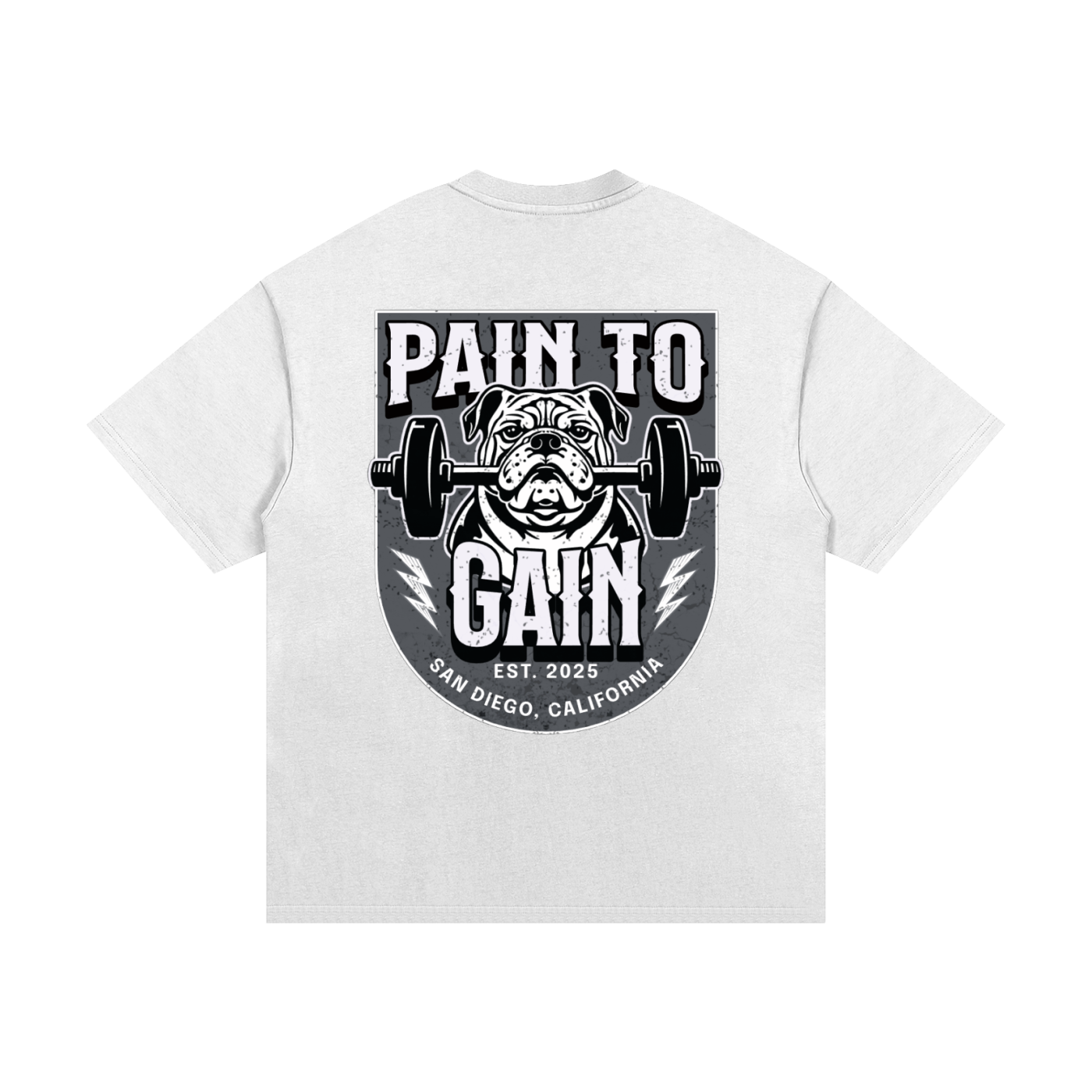 Essential Heavyweight Cotton T-Shirt [PTG Bulldog]