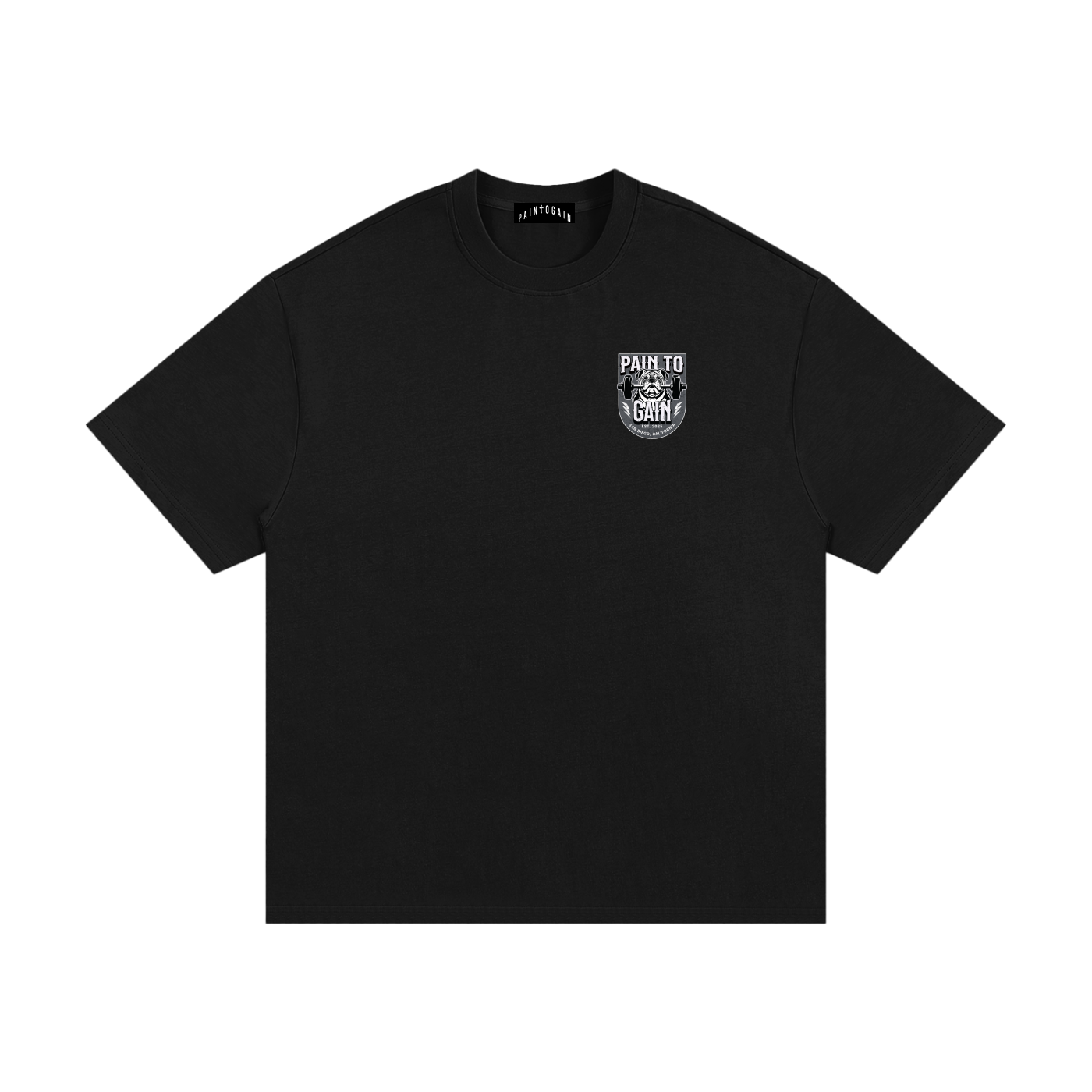 Essential Heavyweight Cotton T-Shirt [PTG Bulldog]