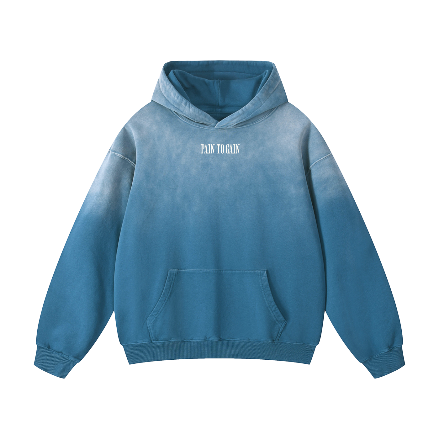 Heavyweight Sunfade Oversized Hoodie [PTG DOVE]