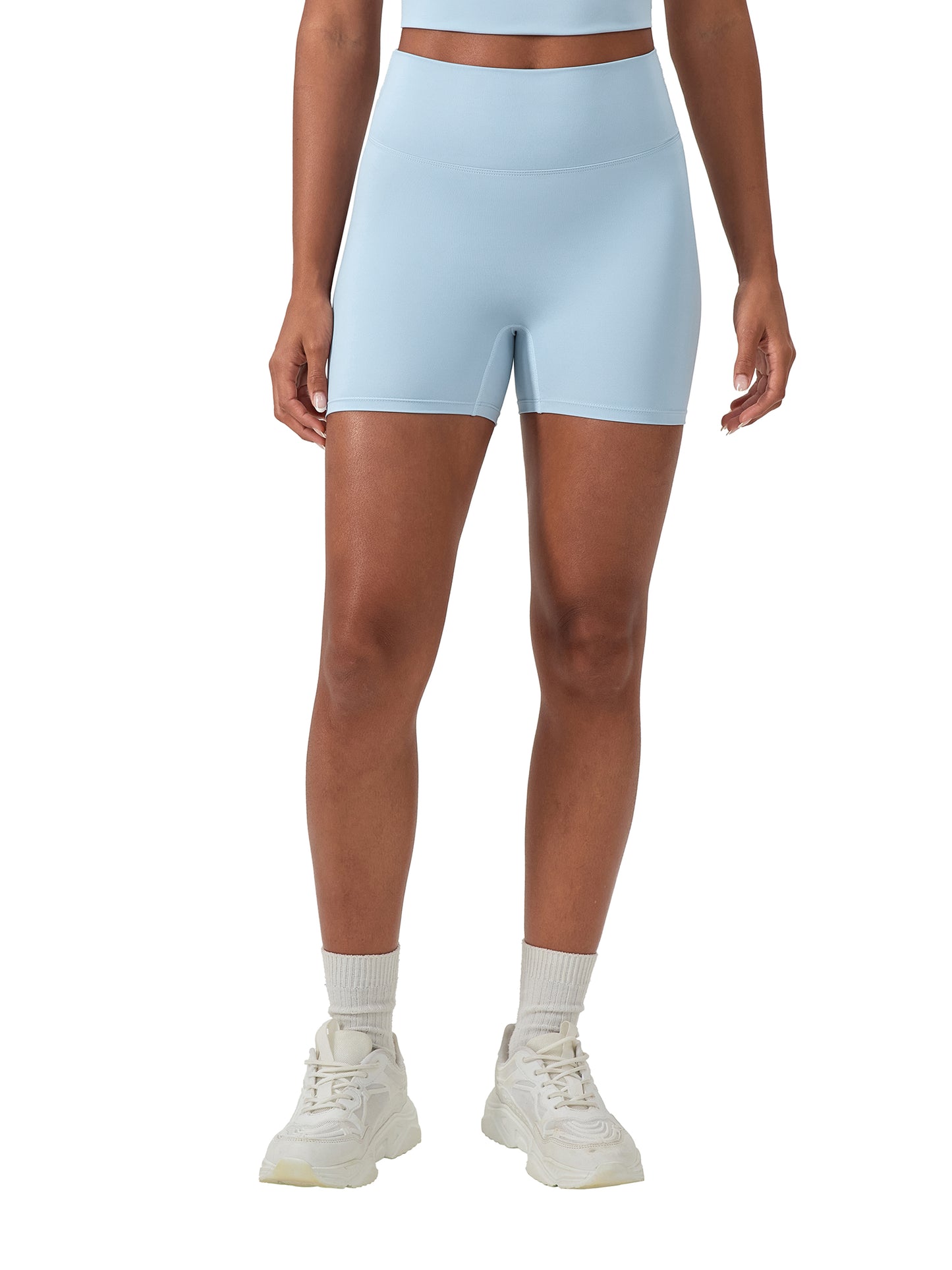 [PTG] High Waisted Blend Biker Shorts